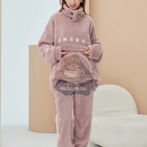 Pyjama chaud femme grande taille